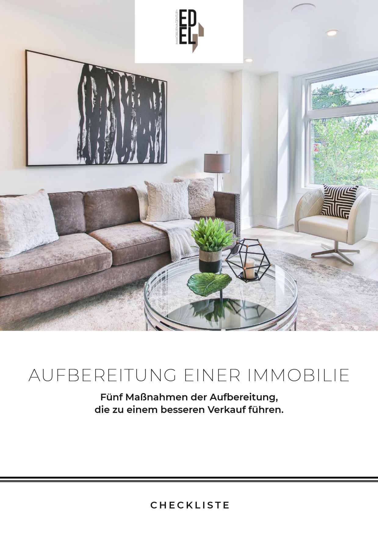 Aufbereitung einer Immobilie