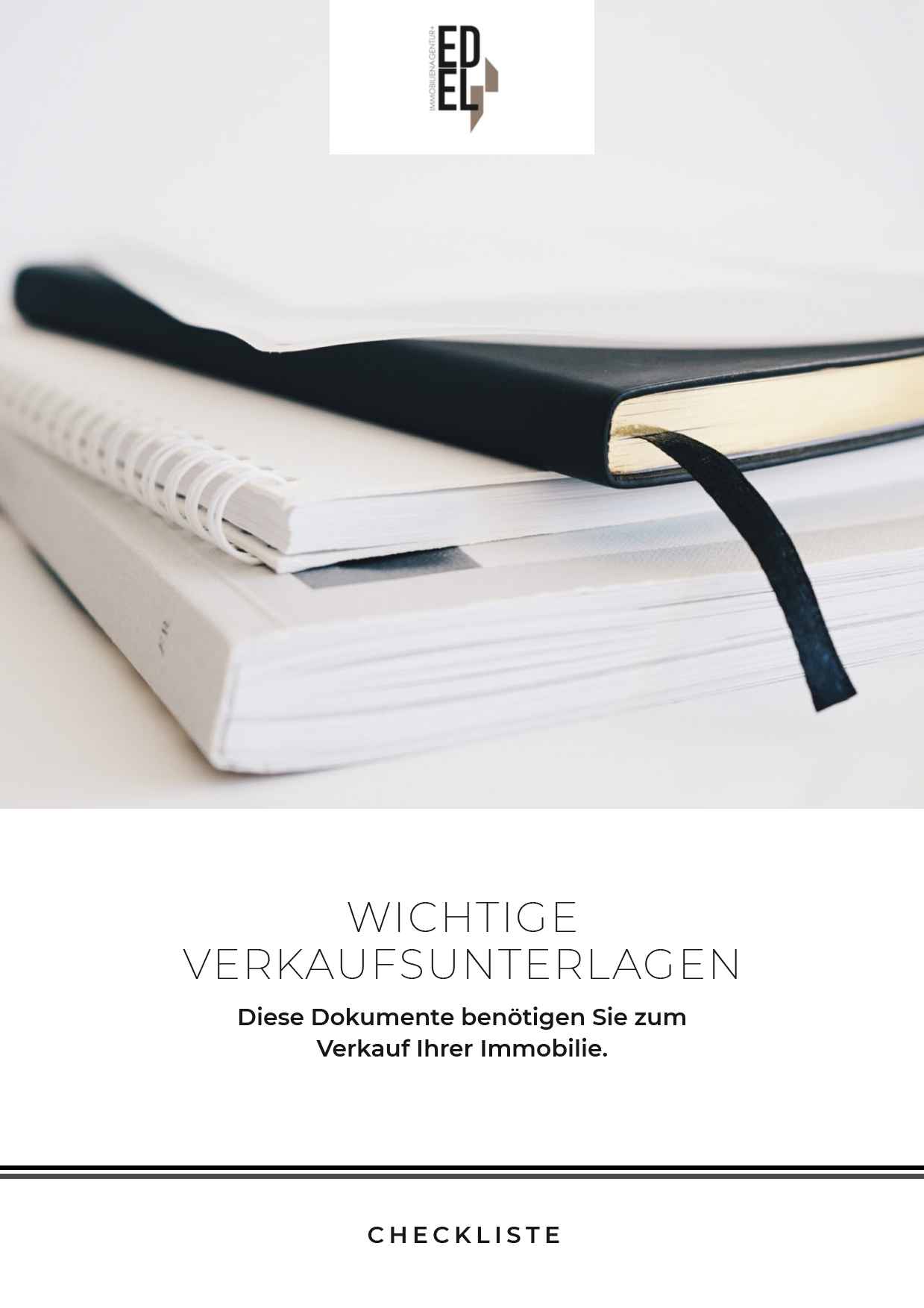 Wichtige Verkaufsunterlagen